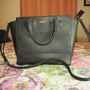 Black Kate Spade Tote Bag
